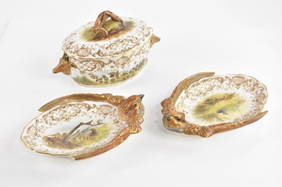 Lot 2754 - ROYAL WORCESTER; a 246621 pattern tureen, with...
