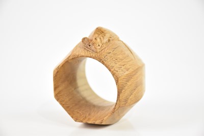 Lot 2710 - WORKSHOP OF ROBERT MOUSEMAN THOMPSON; an adzed...