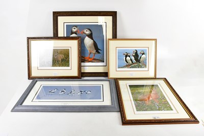 Lot 2923 - ROBERT FULLER; five pencil signed limited...