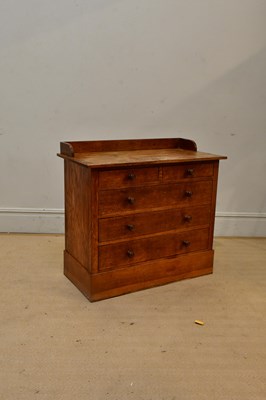 Lot 2295 - An early to mid 20th century oak chest of two...