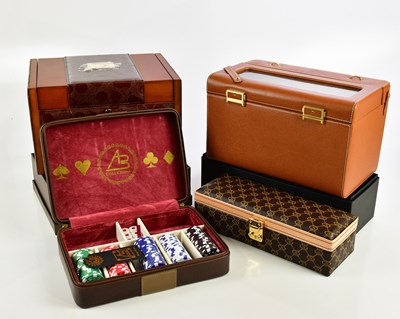 Lot 1919 - AB COLLEZIONI; two faux leather unused watch...