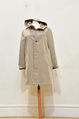 Lot 1994 - CANALI; a tan cloth gentleman's short coat,...