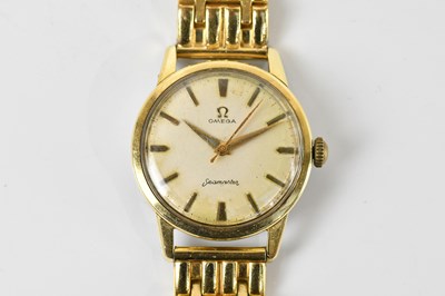 Lot 1855 - OMEGA; a gentleman's vintage 'Seamaster'...