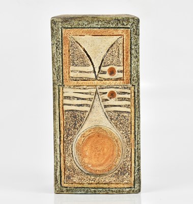 Lot 386 - ALISON BRIGDEN FOR TROIKA POTTERY; a 'Brick'...