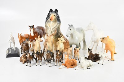 Lot 2716 - BESWICK; a collection of animals,...