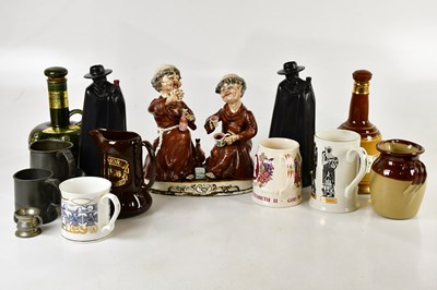 Lot 1644 - A collection of decorative ceramics including...