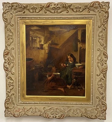 Lot 263 - HENRY BENJAMIN ROBERTS (1831-1915); oil on...