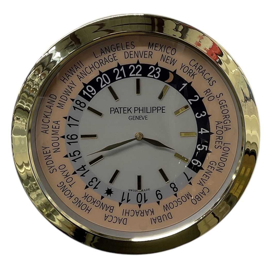 Lot 92 - A decorative Patek Philippe World Time style...