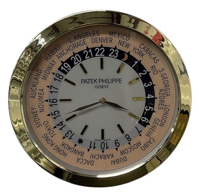 Lot 92 - A decorative Patek Philippe World Time style...