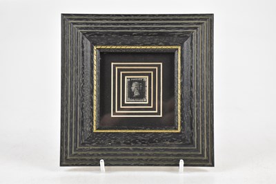 Lot 343 - GREAT BRITAIN; 1840 1d black 'NK' with 3.5"...