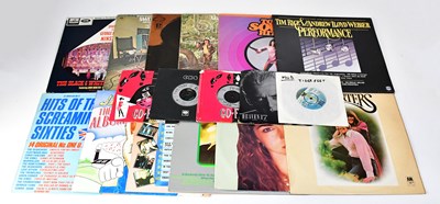 Lot 588 - A quantity of vinyl LPs and singles, including...
