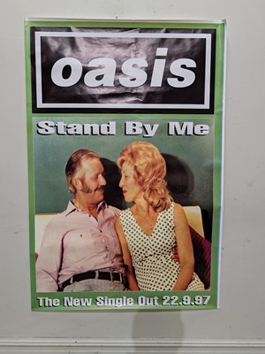 Lot 259 - OASIS INTEREST; a large advertising poster...