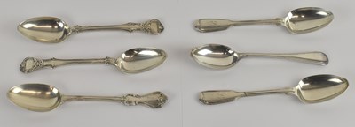 Lot 1197 - A pair of Victorian hallmarked silver...