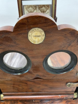 Lot 94 - ROWSELL'S PATENT GRAPHOSCOPE; with well...
