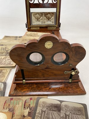 Lot 94 - ROWSELL'S PATENT GRAPHOSCOPE; with well...