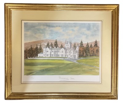 Lot 136 - H R H THE PRINCE OF WALES; a signed limited...