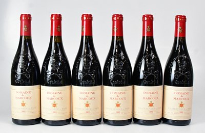 Lot 811 - DOMAINE DE MARCOUX; six bottles of 2003...
