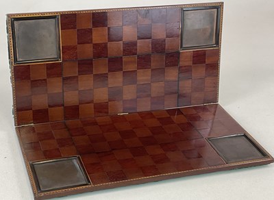 Lot 21 - An unusual early 20th century mahogany folding...