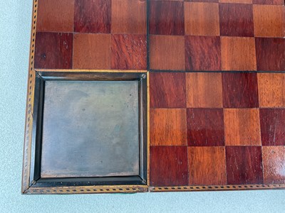 Lot 21 - An unusual early 20th century mahogany folding...