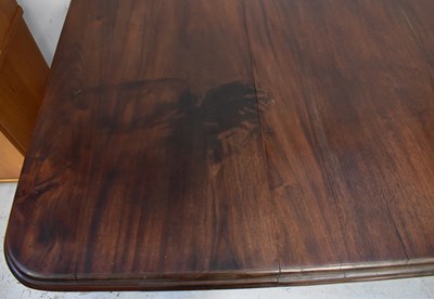 Lot 8 - A Victorian mahogany wind-out rounded...
