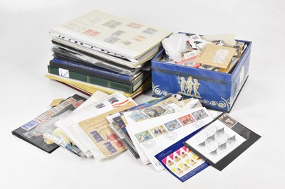 Lot 342 - WORLD STAMPS; tub with various including...