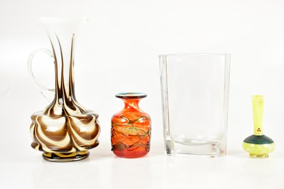 Lot 1681 - A small collection of art glass including...