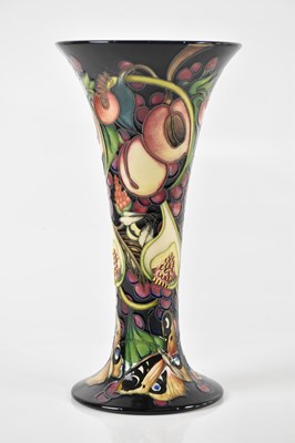 Lot 1404 - EMMA BOSSONS FOR MOORCROFT; a large trumpet...