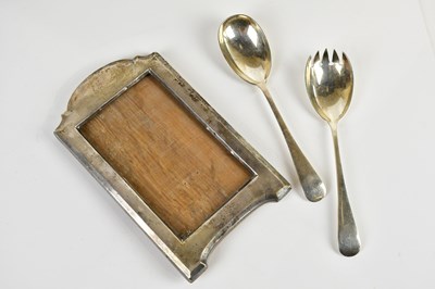 Lot 1383 - PINDER BROTHERS; a hallmarked silver pair of...