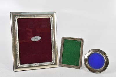 Lot 1393 - CAMILLETTI; a sterling silver mounted easel...