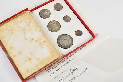 Lot 1468 - A George V 1927 proof coin set comprising...
