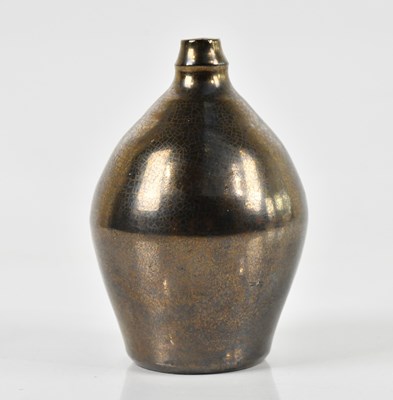 Lot 1447 - A contempoary studio ceramic vase, of ovoid...