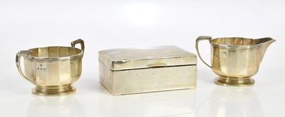 Lot 1395 - WILLIAM NEALE LTD; a George VI hallmarked...