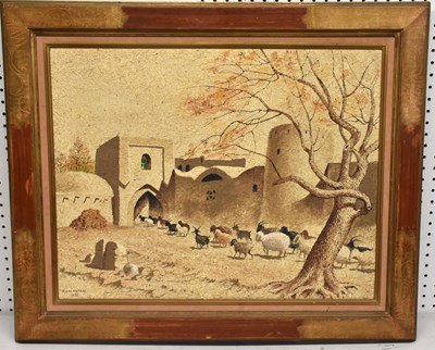 Lot 39 - PARVIZ KALANTARI (Iranian, born 1931); oil and...