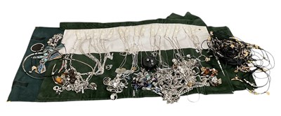 Lot 1490 - A large collection of predominantly silver...