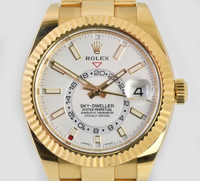 Lot 68 - ROLEX; a gentleman's 18ct yellow gold...