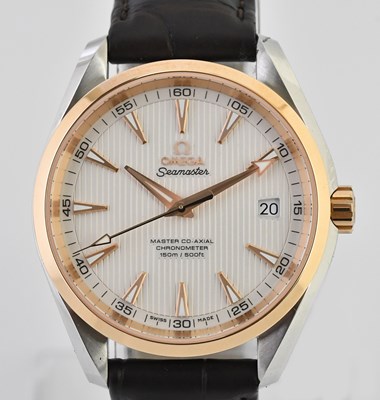 Lot 36 - OMEGA; a gentleman's Seamaster Master Co-Axial...