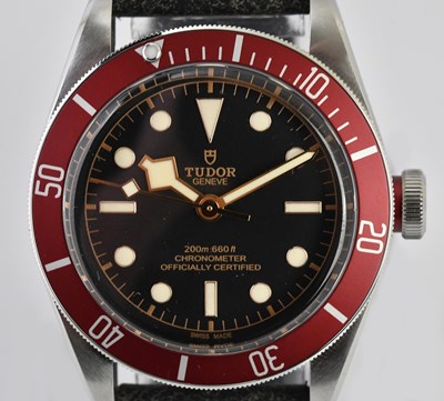 Lot 28 - TUDOR; a gentleman's stainless steel Heritage...