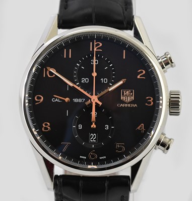 Lot 26 - TAG HEUER; a gentleman's stainless steel...