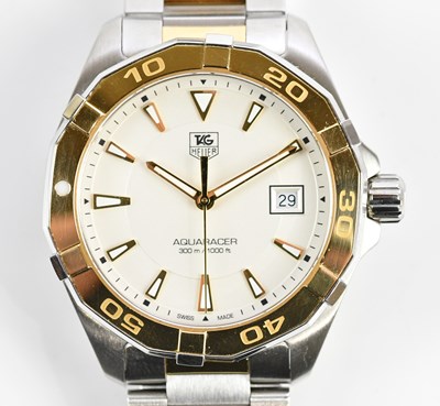 Lot 24 - TAG HEUER; a gentleman's stainless steel...