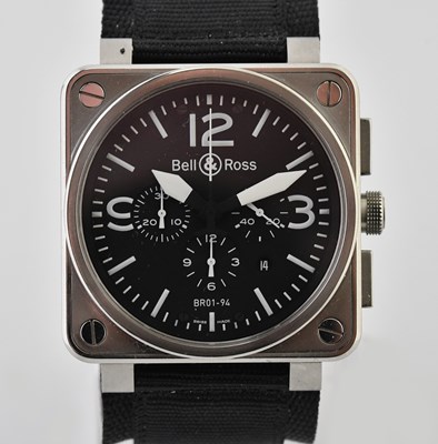 Lot 32 - BELL & ROSS; a gentleman's aviation type...