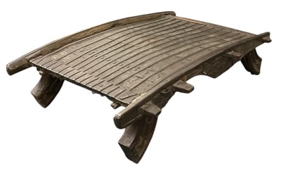Lot 13 - A late 18th/early 19th century coffee table,...
