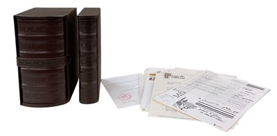 Lot 418 - LONDON FACSIMILE EDITIONS; a cased two volume...