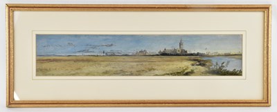 Lot 207 - UNATTRIBUTED; a rectangular oil on board,...
