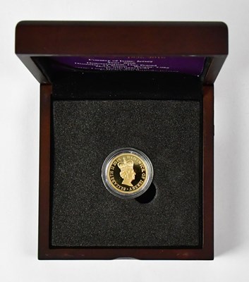 Lot 689 - A 2016 Jersey gold proof commemorative 'Her...