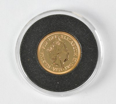 Lot 719 - An Elizabeth II proof full sovereign, 2017,...
