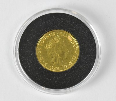 Lot 691 - An Elizabeth II gold proof £25 coin, 'Queen's...