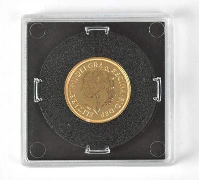 Lot 717 - An Elizabeth II full sovereign, 2015, George...
