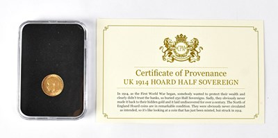 Lot 703 - A George V half sovereign, 1914, from 'The UK...