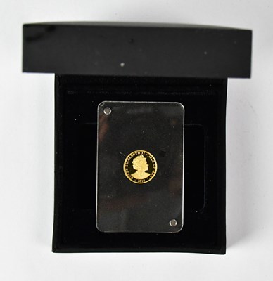 Lot 679 - An Isle of Man 1/10oz Angel gold coin, 2018,...