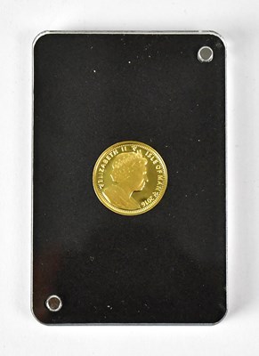 Lot 678 - An Isle of Man 1/10oz Angel gold coin, 2016,...